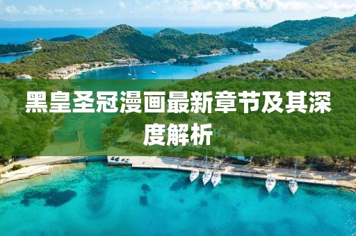 黑皇圣冠漫畫最新章節及其深度解析