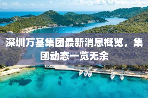 深圳萬基集團最新消息概覽，集團動態一覽無余