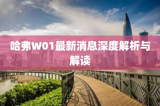 哈弗W01最新消息深度解析與解讀