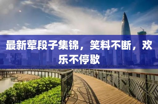 最新葷段子集錦，笑料不斷，歡樂不停歇