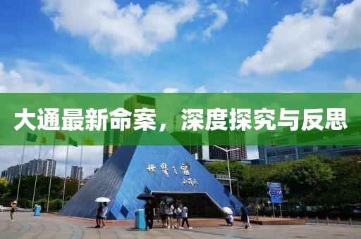 大通最新命案，深度探究與反思
