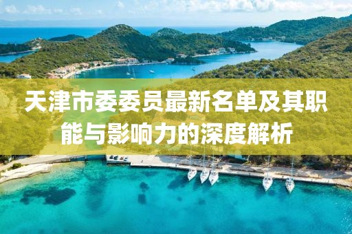 天津市委委員最新名單及其職能與影響力的深度解析