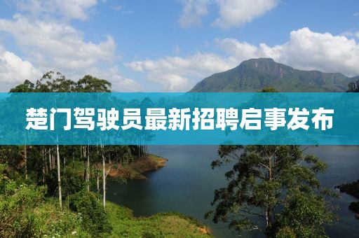 楚門駕駛員最新招聘啟事發布