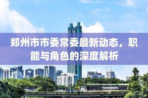 鄭州市市委常委最新動(dòng)態(tài)，職能與角色的深度解析